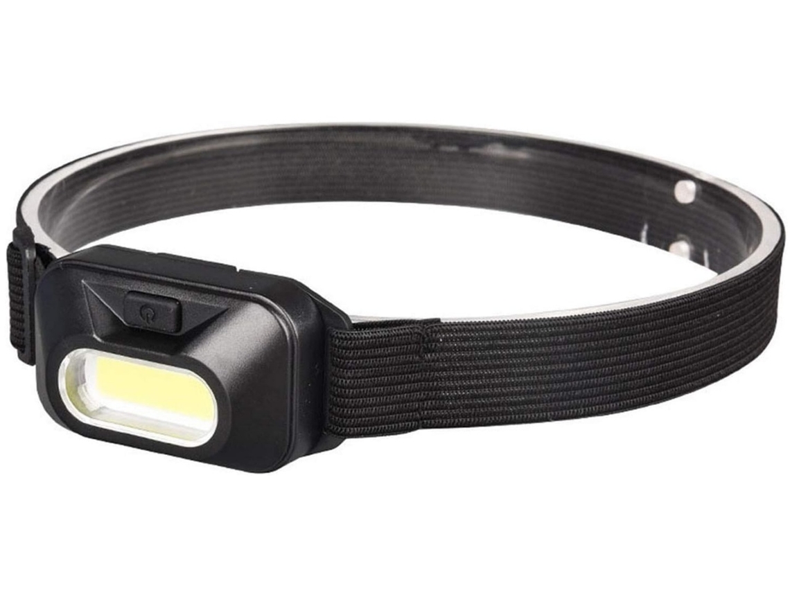 Elysve Lanterna Frontal Led, Preto