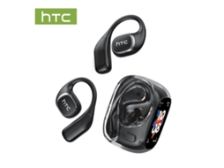Fone De Ouvido Bluetooth (preto), Equipado Com Tela Sensível Ao Toque Colorida, Bateria De Longa Duração E Estilo Ows.