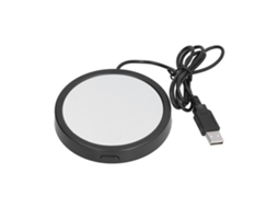 Aquecedor de copo usb para leite com coaster de temperatura constante para casa e escritório preto S/MARCA