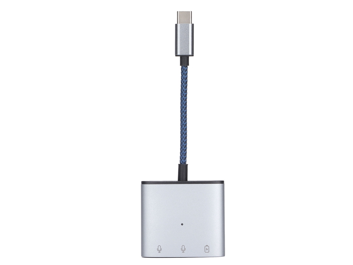 Adaptador LAXISCREED Dual Type c+3.5mm Áudio Carregamento