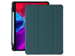 Capa De Tpu Para Tablet Com Airbag De Quatro Cantos E Três Dobras, À Prova De Choque, Para Ipad Mini 4/5, 7.9 Digitallab Verde Escuro
