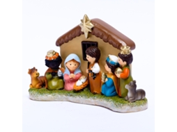 Conjunto Decorativo Laxiscreed Para Mesa Com Ornamentos Em Resina Ideal Para Presentes E Decoração De Ambientes