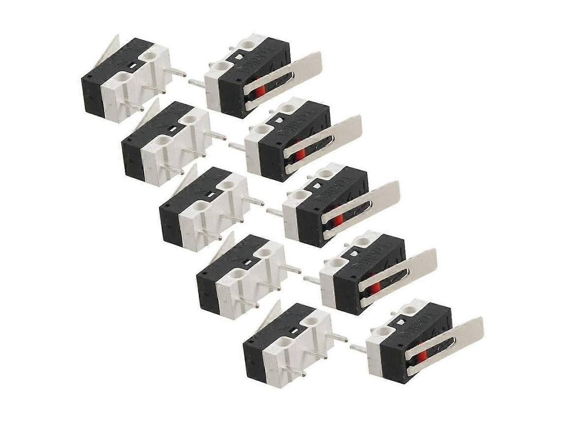 10 Microinterruptores Spdt, Micro Switch 2a 125v, Interruptor De Fim De Curso