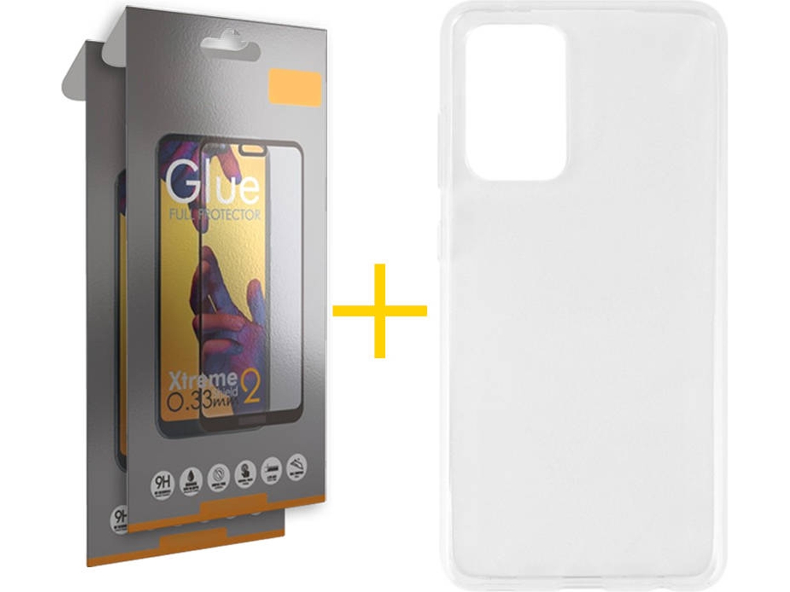 Kit Capa e 2 Películas Samsung Galaxy A52s SKYHE Full (Transparente)