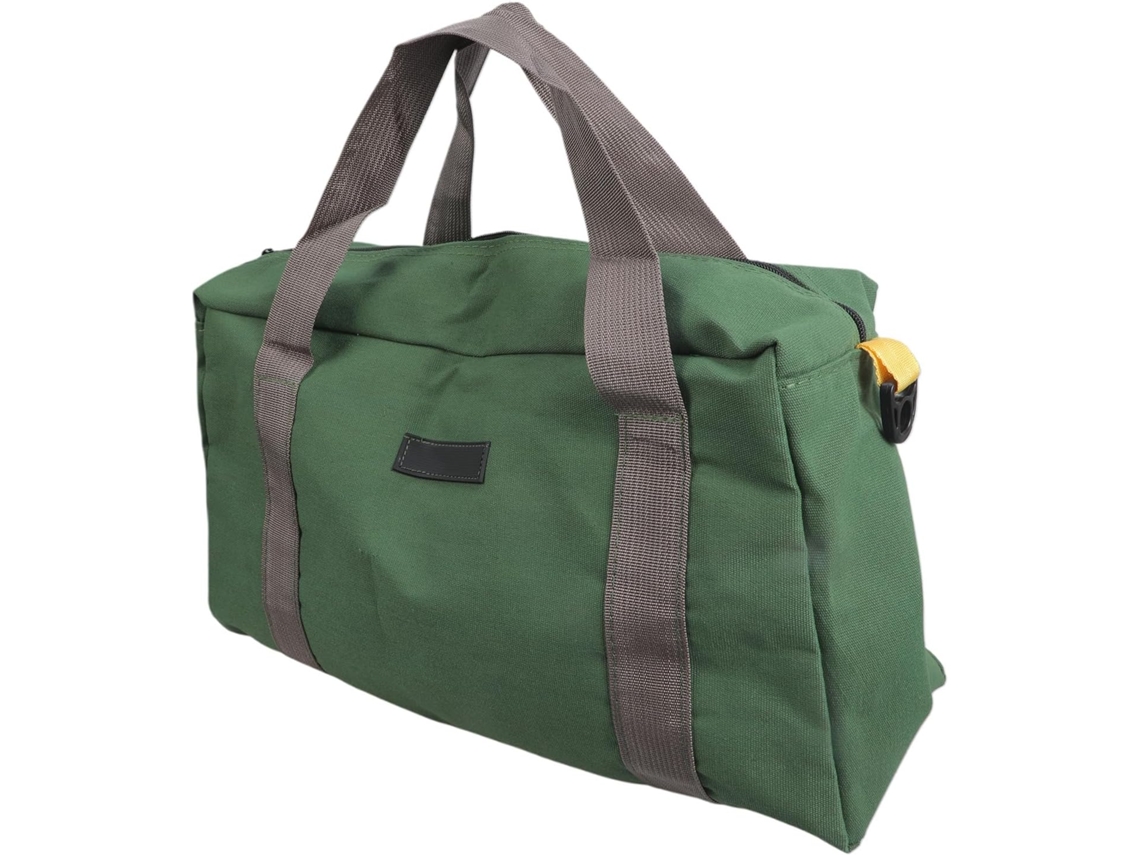 Bolsa de ferramentas de lona para eletricistas, carpinteiros e reparadores - Bolsa de armazenamento grande e multiuso.
