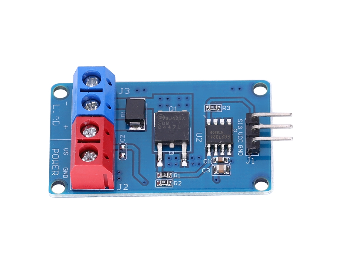 Módulo de comutação de transistor MOSFET de alta corrente para driver de LED, compatível com AVR