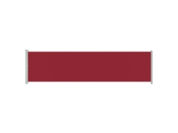 Side Awning, Side Awnings Vidaxl Vermelho Tecido (160 X 600 Cm)