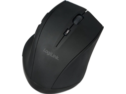 Rato LOGILINK ID0032A (Bluetooth - Casual - 1600 dpi - Preto)