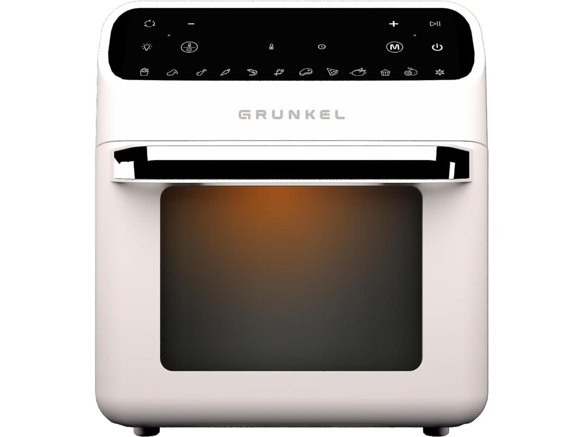 Fritadeira sem Óleo GRUNKEL  Xxl Airfryer Forno Fritadeira (12 L - Branco)