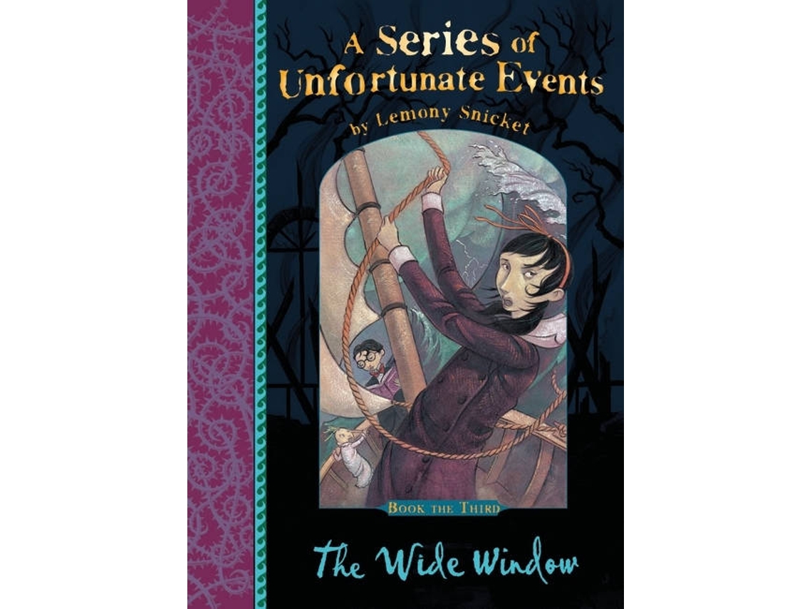 Livro Wide Window de Lemony Snicket (Inglês)