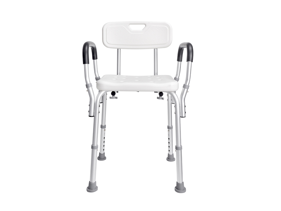Assento de Banho Cadeira de Banho Altura Ajustável 390 520 Mm Carga 158,8 Kg