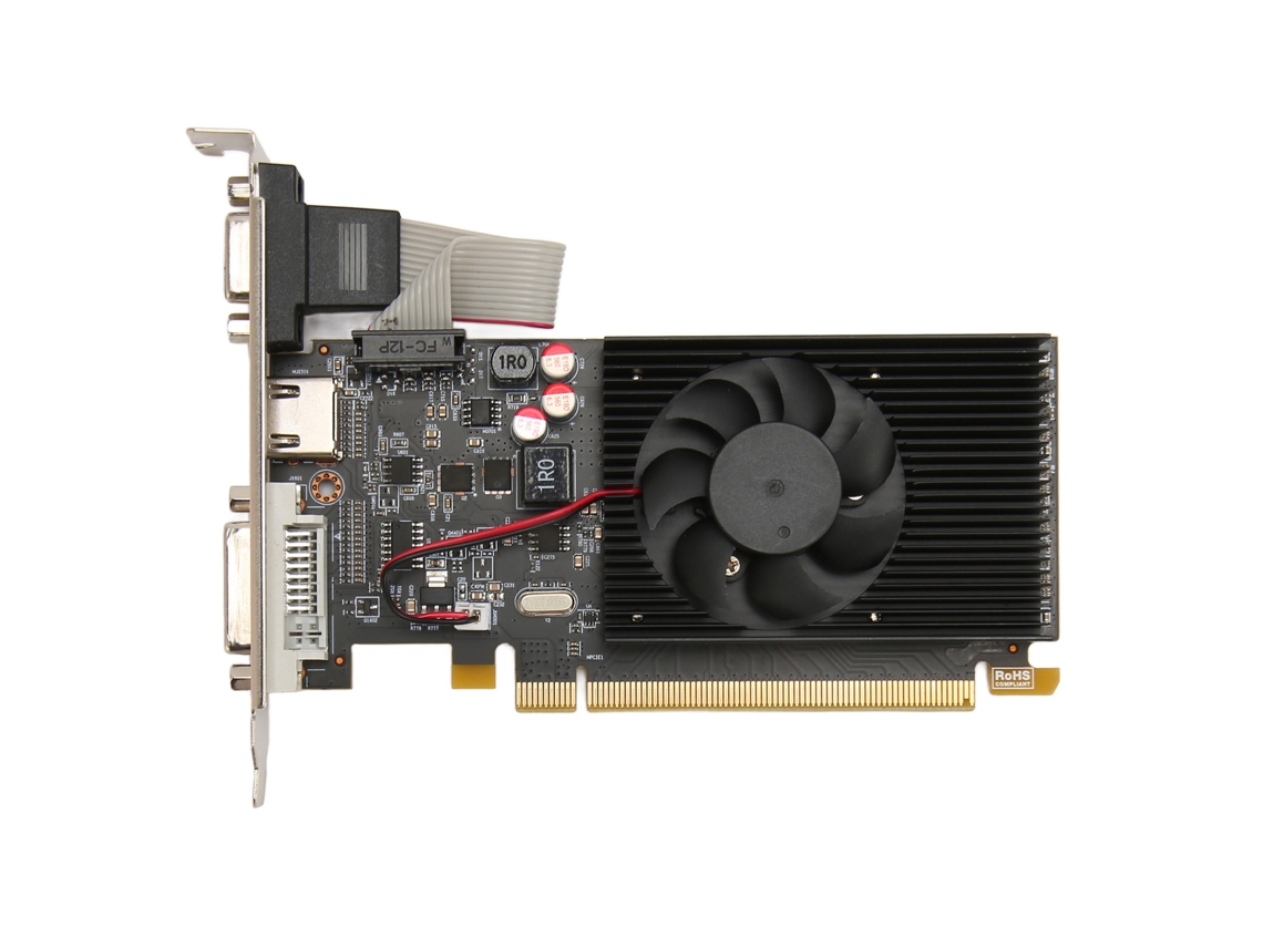 Placa De Vídeo Desktop R5 220 1gb Gddr3 64bit Placa De Vídeo Para Games Pcie 1.1