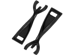 Pinça De Ferro Preto Galpada 2 Peças Para Churrasco, Com Isolamento Térmico E Resistência À Deformação, Utensílio