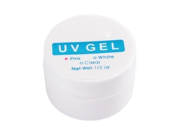Pegamento De Extensión De Uñas Cristalino De Secado Rápido Gel Uv Constructor Para Manicura Rosado