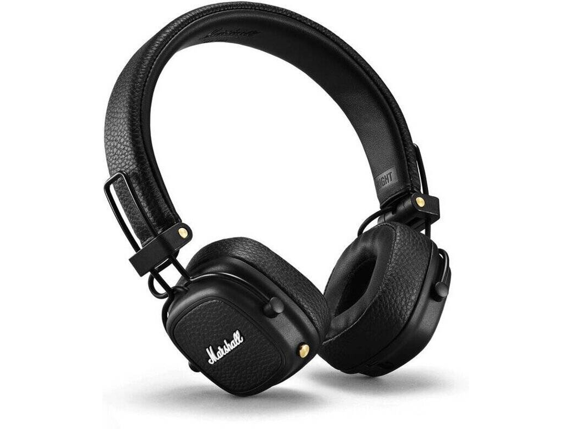 Auscultadores Bluetooth MARSHALL Major Iii (Caixa Aberta - On Ear - Microfone - Preto)