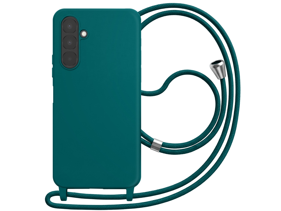 Capa De Silicone Para Samsung Galaxy A27 Com Cordão Para O Pescoço