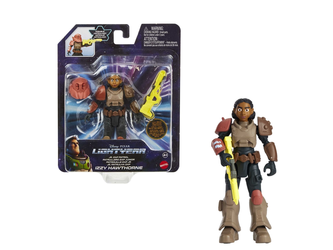 Disney Pixar Lightyear Izzy (Zap Patrol) Figura 12 cm de juguete, regalo para niños y niñas +4 años