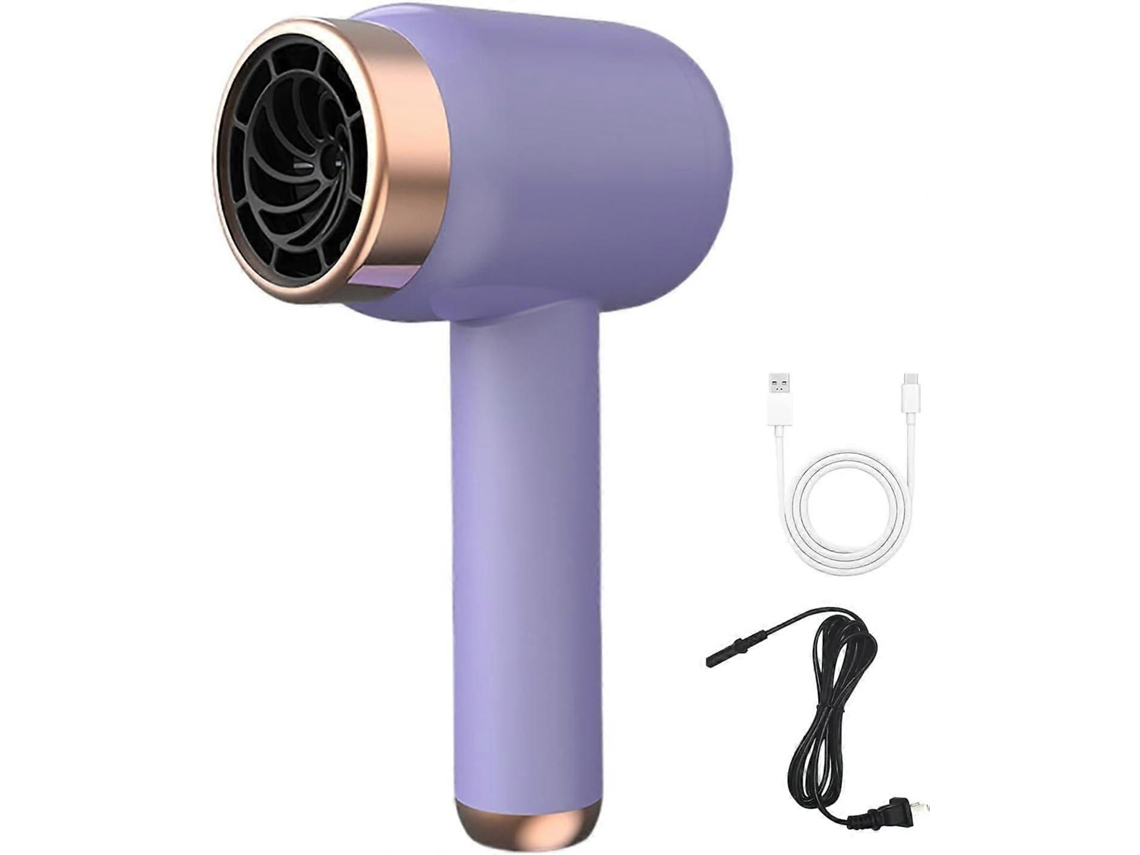 Secador de Cabelo Sem Fio, Recarregável, Recarregável com Carregamento Usb, Ven To Quente e Frio, C GOKOCO