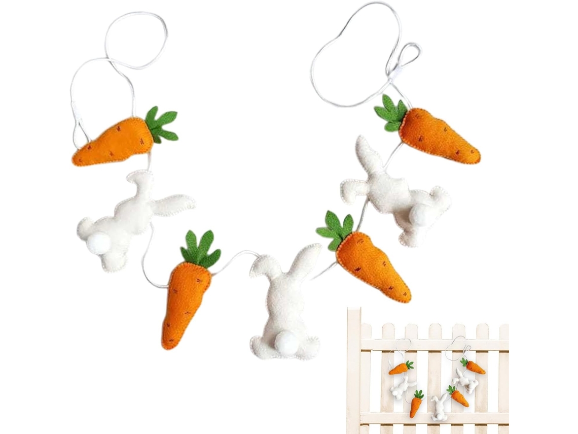Enfeites De Coelhinho Da Páscoa, Enfeite De Cenoura, Árvore, Decoração De Desenho Animado, Pingente.