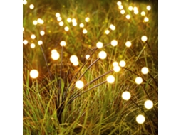 VYLARA Luzes De Vaga Lume Brilhantes, Luzes Solares Para Áreas Externas, Atualização De 2024 Com Fios Flexíveis Para Decoração De Jardim, À Prova Dágua, Doi