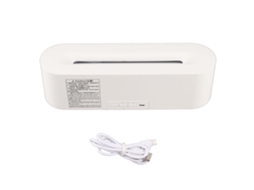 Laxiscreed Umidificador Com Difusor De Aromaterapia, Luz Colorida E Chama Simulada Para Ambientes Relaxantes
