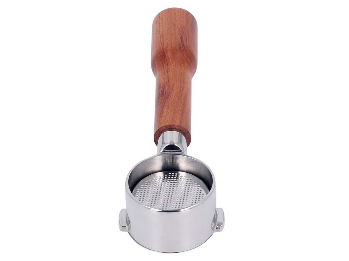 Suporte para filtro Primerox Semi Fundo 51mm, 2 orelhas, aço inoxidável, para Delonghi EC0310