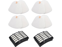 Kit De Filtros Reposição Para Aspiradores Verticais Modelos Cu512,