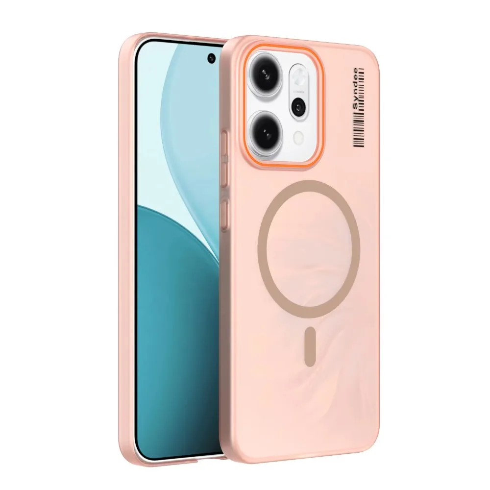 (dourado, Oppo Reno13 Pro) Capa Para Celular Fosca Translúcida, Capa Protetora Magnética De Pc Resistente A Impactos