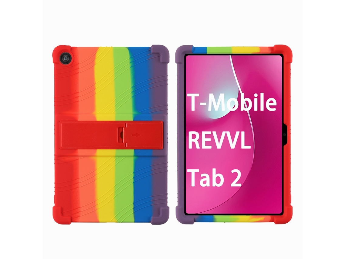 Capa Para Tablet Lurelia, Compatível Com De Silicone Macio E Resistente A Impactos, Compatível Com O T Mobile Revvl Tab 10,1", Silicone