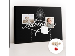 Painel De Cortiça Para Parede Aventura Para O Quarto Das Crianças Espelharte (60x40 Cm)