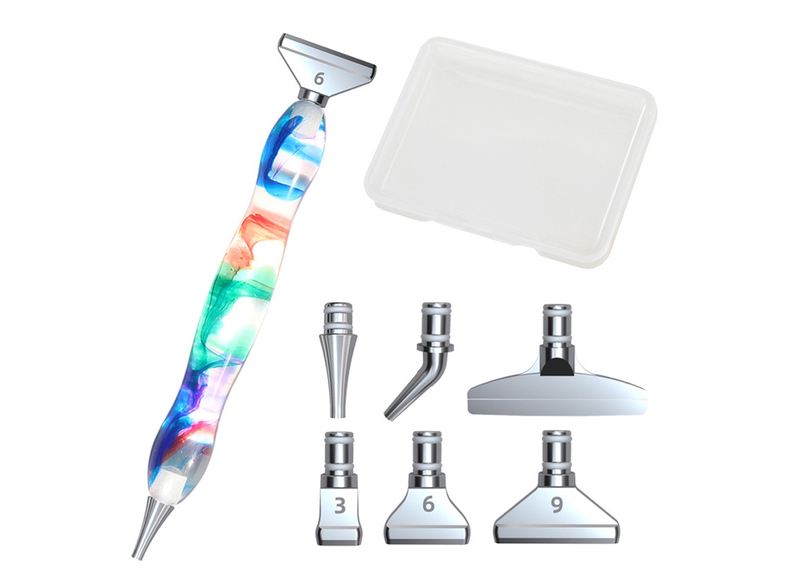 o Conjunto de Ferramentas para Pintura com Diamantes É Durável, Fácil de Usar e Oferece Cores Deslumbrantes. AQUAFORGE