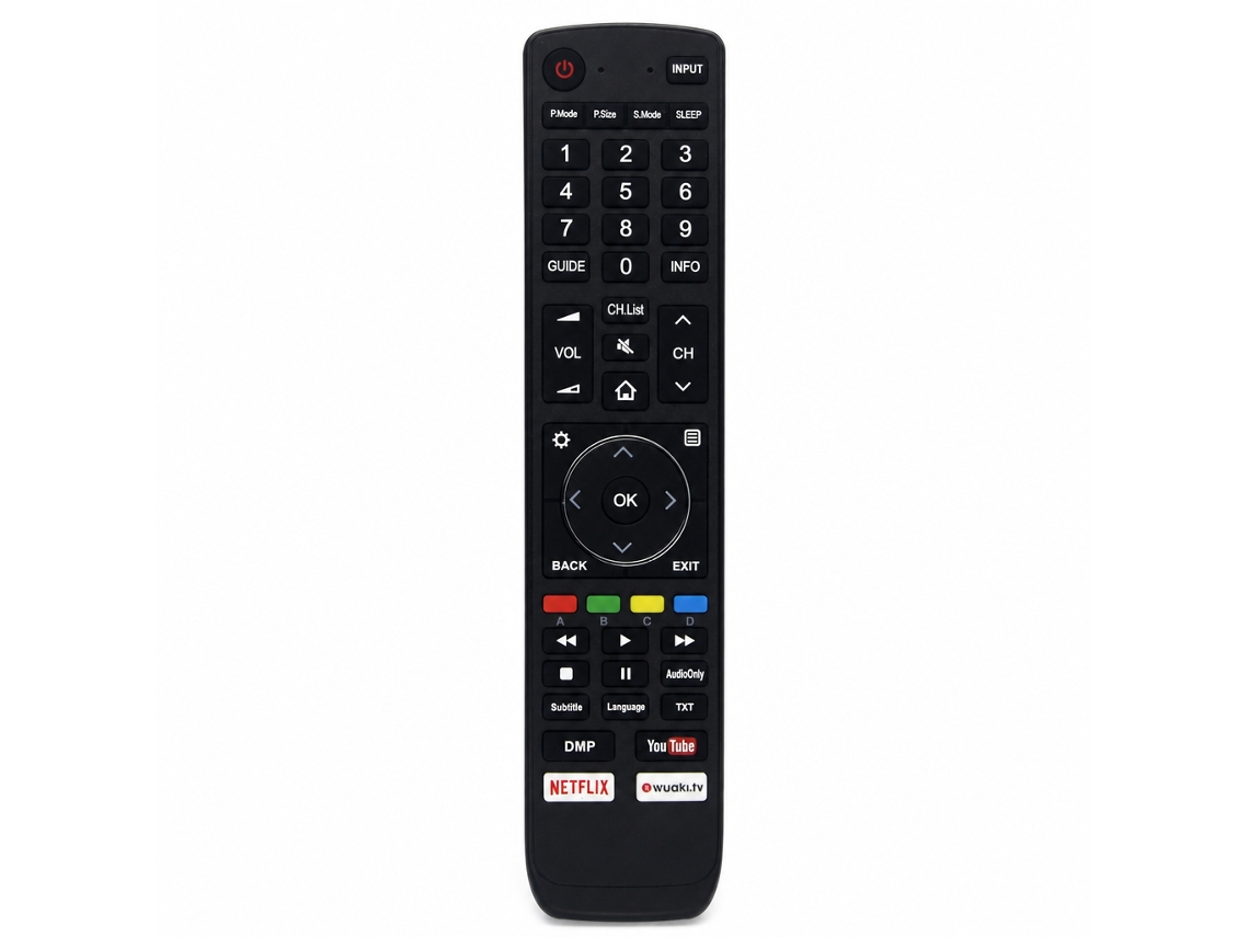 Comando À Distância Para Tv Compatível Com Hisense En3b39