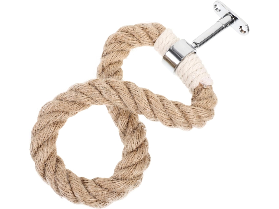 Suporte De Toalhas Rústico Feito À Mão Para Parede, Argola Redonda De Alta Capacidade De Carga, Meta Gokoco
