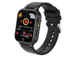 Relógio inteligente infantil S07, smartwatch com câmera, tocador de música e despertador, bicicleta elétrica Pink Ly