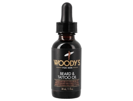 Óleo para barba e tatuagem 30 ml WOODY'S