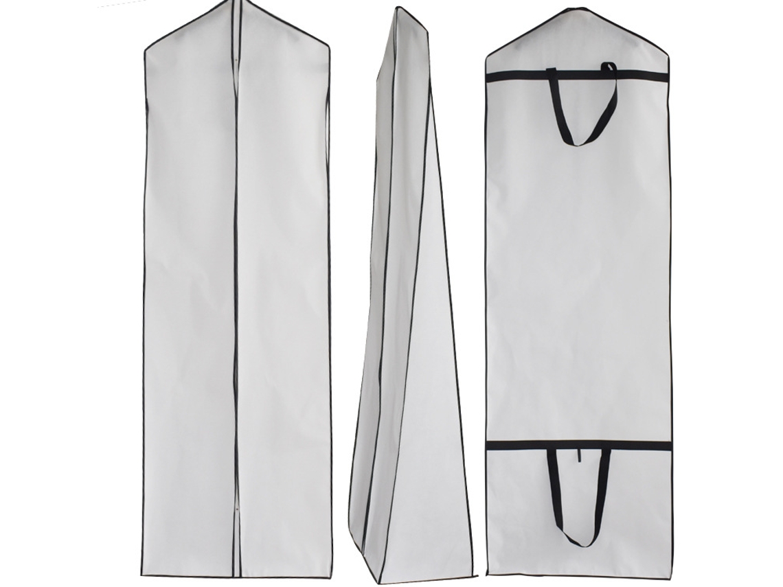 Lurelia Saco Para Roupa, Antipoeira, Com Fecho, Para Vestido De Noiva, Para Têxteis, 180 X 60 X 30 Cm