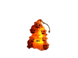 Laxiscreed Lanterna De Abóbora De Halloween Com Vela Eletrônica Para Decoração Assustadora