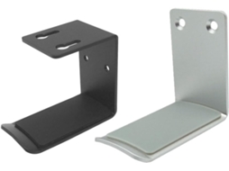 Suporte Para Fones De Ouvido Ultechnovo Com Adesivo E Silicone (2 Unidades) - Liga De Alumínio - Instalação Sem
