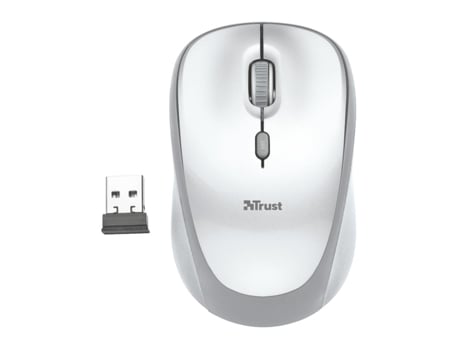 Mouse Sem Fio Yvi 1600dpi One Size Grey / White