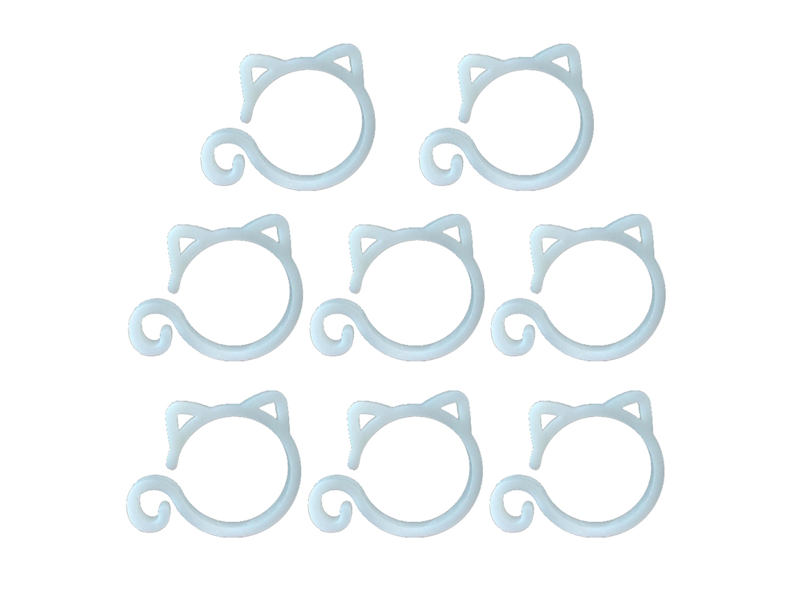 Clips De Jardim Em Forma De Gato Para Plantas Treliçadas Crescerem Verticais Saudáveis
