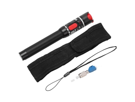 Caneta testadora de fibra óptica, localizador visual de falhas de fibra VBESTLIFE 50MW 50km com adaptador FC para LC plugue DIY) VBESTLIFE