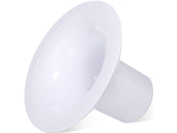 Assento Para Bebedouro De Água Em Plástico Branco, Prático E Leve,
