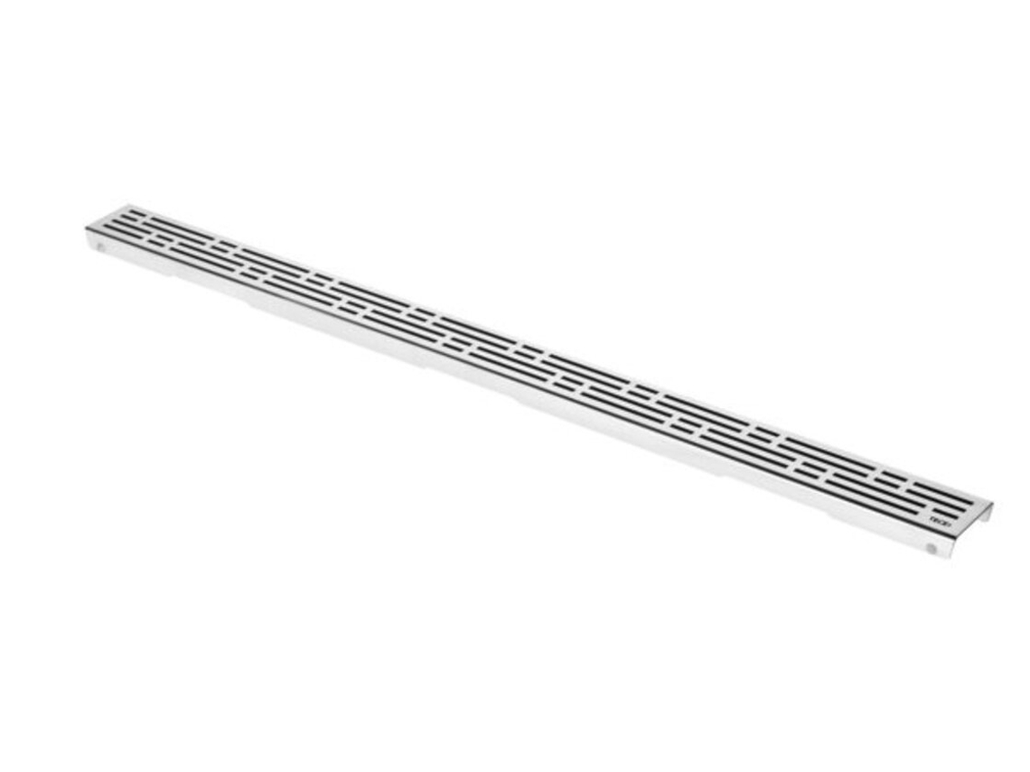 Grelha Designer Tecedrainline Básica para Canais de Duche Rectos 6008 800Mm Desenho: Polido