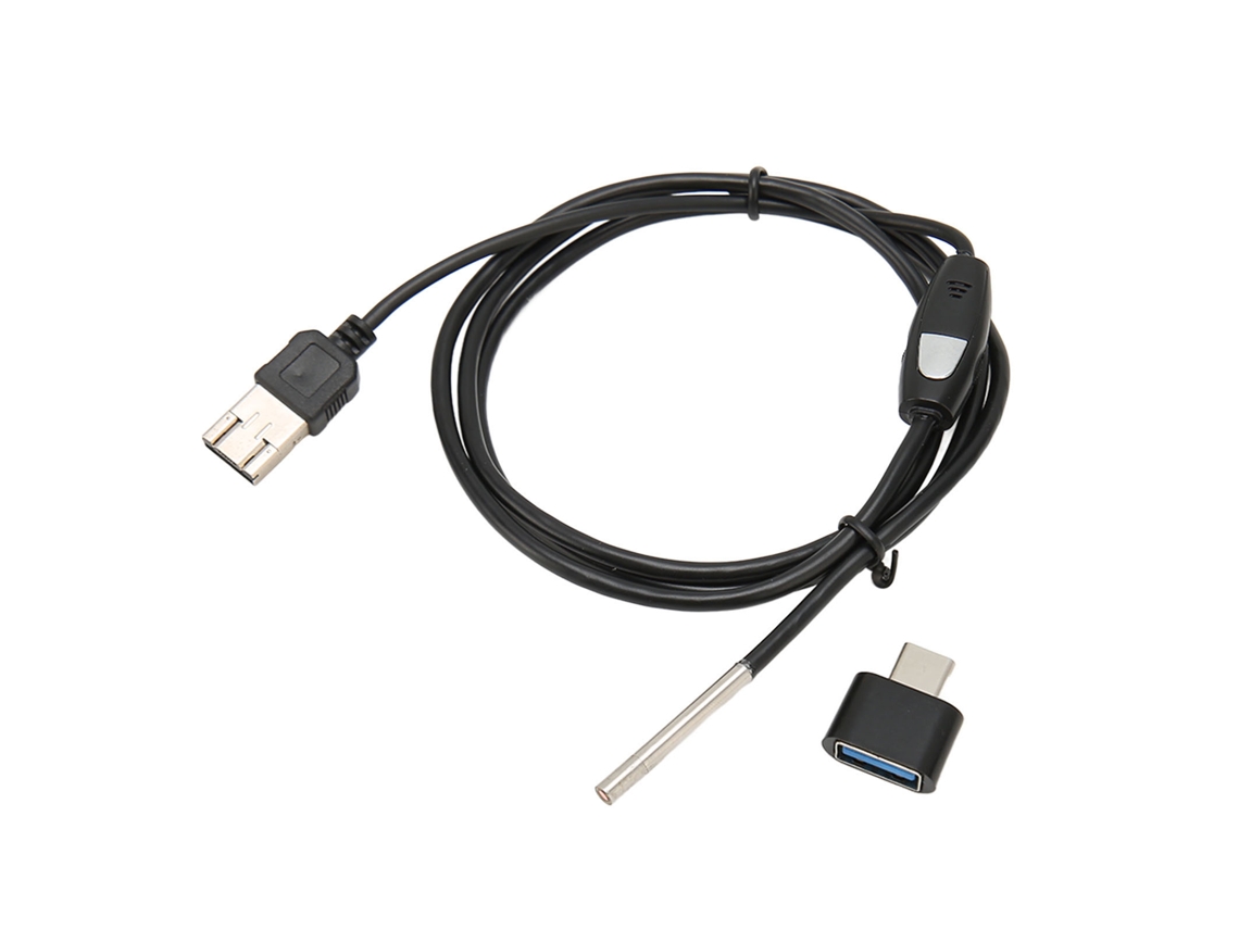 Aetheria endoscópio Usb 1080p Câmera 3.9mm Ip67 À Prova D'água Type C Borescope 1m com 6 Leds Ajustáveis