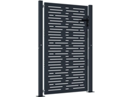 Garden Gate, Garden Gates Vidaxl Antracite Aço (100 X 125 Cm)