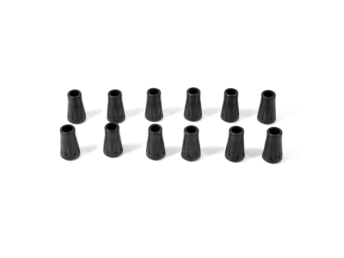 Capas de Borracha para Pólos de Trekking 12pcs