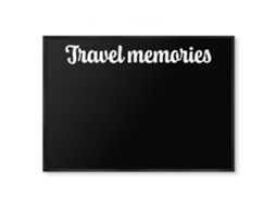 Magnetic Board Travel Memories For The Living Room Espelharte (100x70 Cm)
