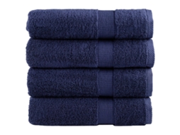 Hand Towel, Hand Towels Vidaxl Azul Algodão (50 X 100 Cm)