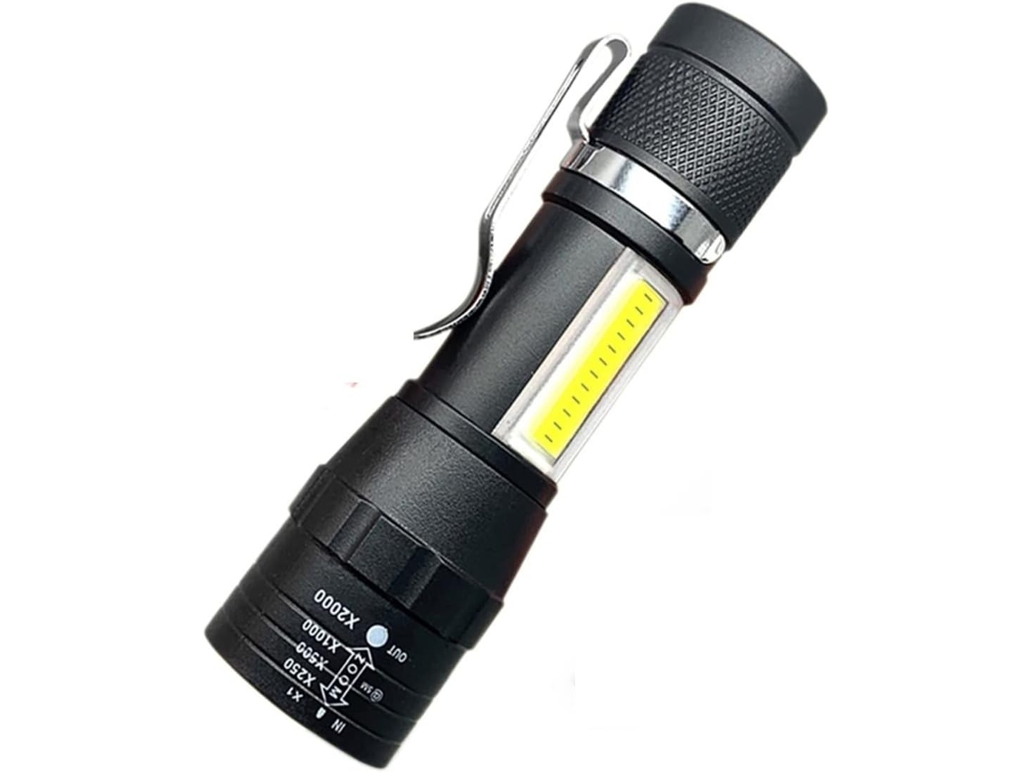 Lanterna Multifuncional Para Camping, Led Com Bateria Integrada,