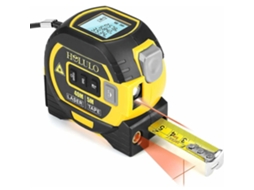 Medidor A Laser Digital 3 Em 1 Com Cruzado, Medidor De Distância A Laser Digital 40 Metros(131 Pés), Trena De 5 Metros(16 Pés)